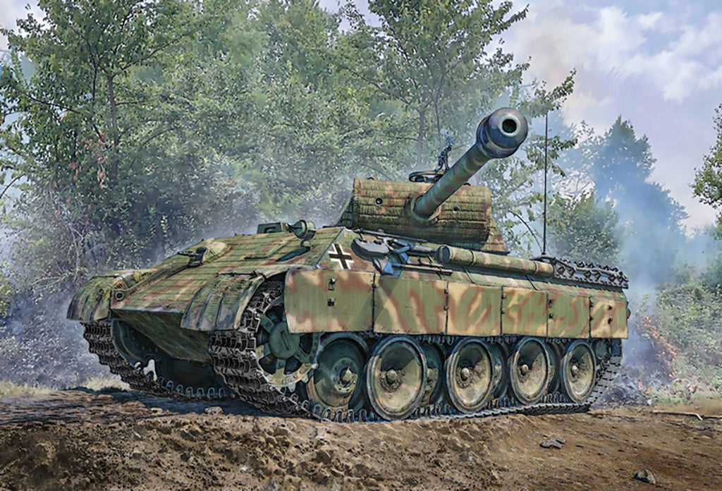 Model 171 Italeri 1/72 WW2 German Sd.Kfz. 171 Pz.Kpfw. V Panther Ausf. A | Fields ...