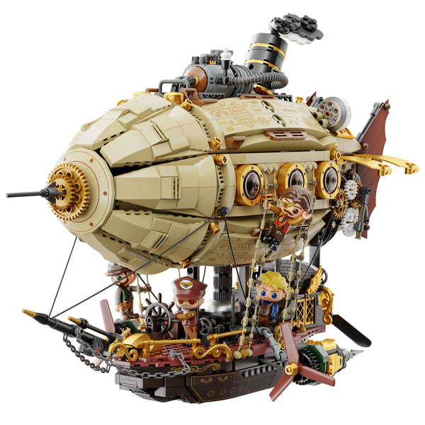 Pantasy ORIGINAL Steampunk Airship - 1949 pcs