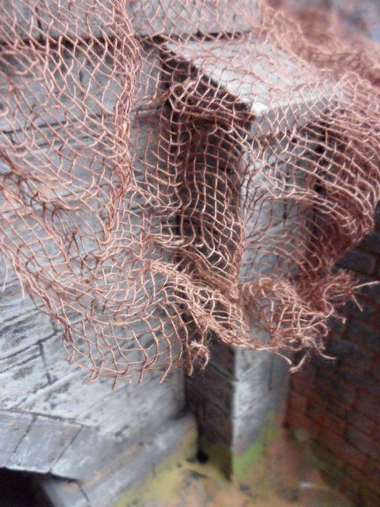 Scale Model Netting FoG Models 1/35 Scale Military Camouflage Netting Dark Brown | Fields ...