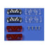 CARSON R/C 1:14 Trailer Taillights 7-sections (2)