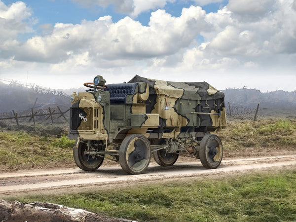 ICM 1/35 WW1 American truck FWD Type B, WWI U.S. Ammunition Truck