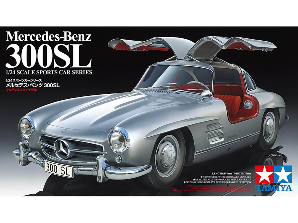 TAMIYA 1/24 Scale CARS MERCEDES BENZ 300SL car model kit