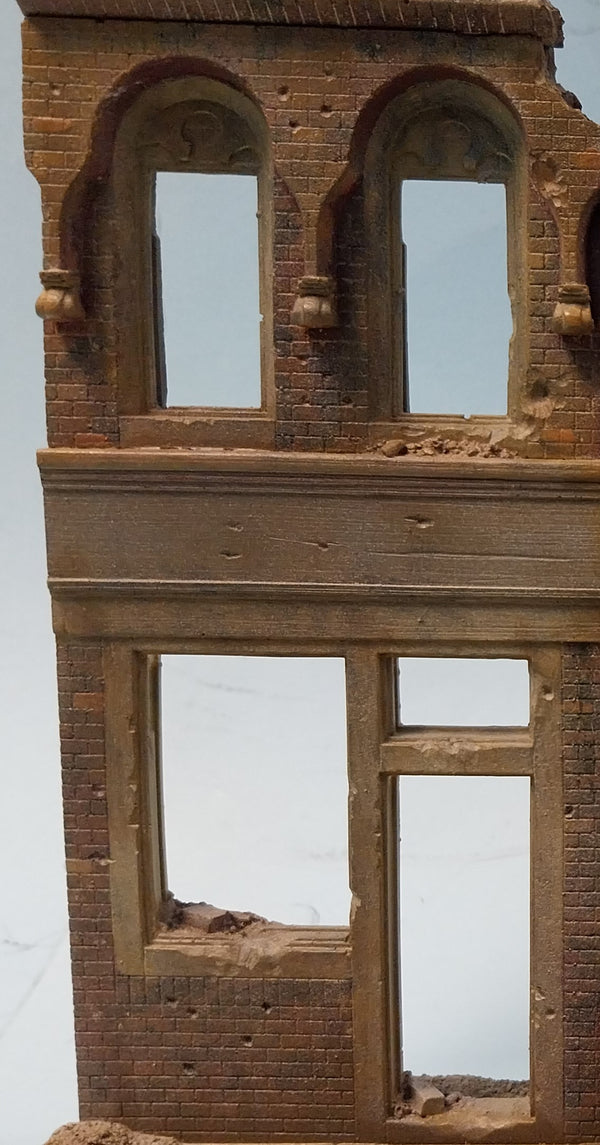FoG Models 1/35 scale Ruined building walls #21 diorama accessory