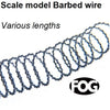 FoG Models 1/35 Scale WW2 5 meters BARBED WIRE - 16 feet of simulated Razor Wire - Basing Model Railway