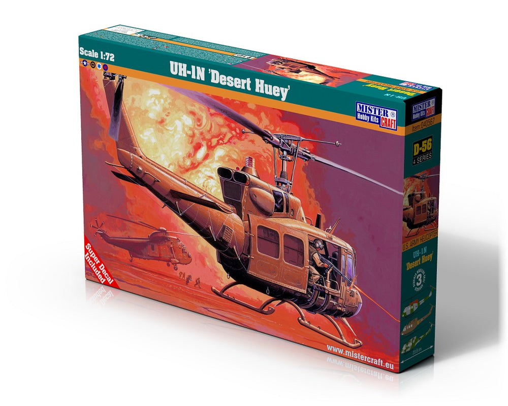 MisterCraft 1:72 UH-1N Desert Huey