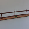 1/35 scale wooden 2 Rail fence (2 lengths per pack)