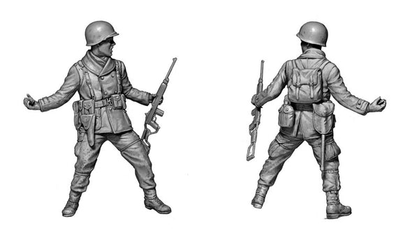 Masterbox 1/35 scale WW2 US 101st Airborne, Bastogne, Dec 1944