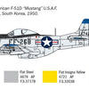 Italeri 1/72 F-51D Mustang “Korean War” plane aircraft model kit