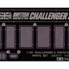 Tamiya 1/35 scale British Challenger 2 tank Photo-etched upgrade parts grills