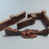 FoG models 1/35 scale Brick garden wall diorama Set #2