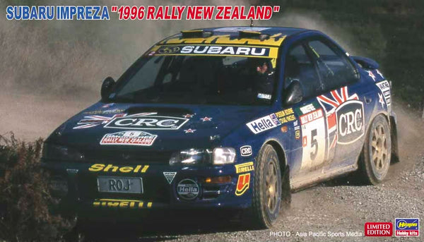 Hasegawa 1:24 1996 Subaru Impreza Rally NZ