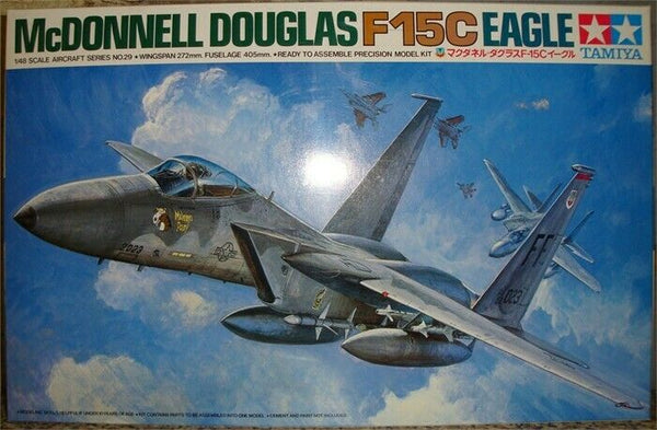 TAMIYA 1/48 AIRCRAFT US Air force F-15C EAGLE plane model kit