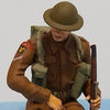 Homefront 1/35 scale WW2 British Infantry sitting #4