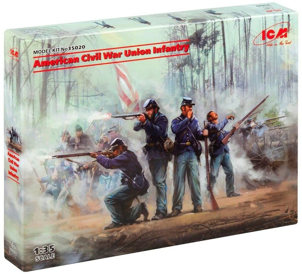 ICM 1/35 scale American Civil War Union Infantry