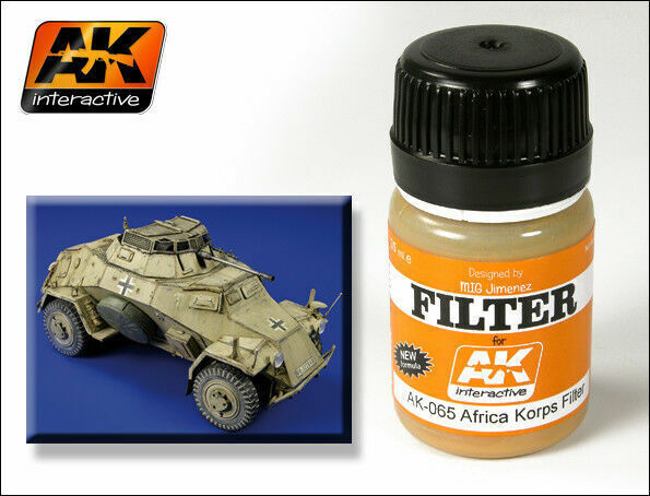 AK WEATHERING FILTER FOR AFRIKA KORPS VEHICLES