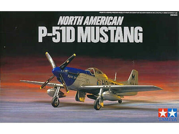 TAMIYA 1/72 AIRCRAFT WW2 USAAF NORTH AMERICAN P-51D MUSTANG