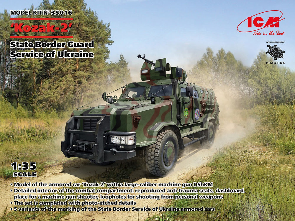 ICM 1/35 'Kozak-2' State Border Guard Service of Ukraine