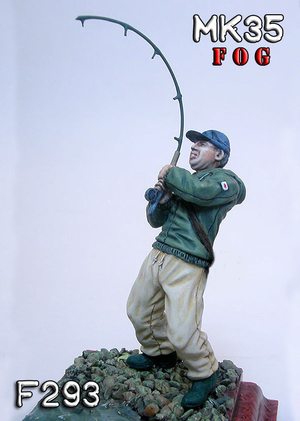 MK35 FoG models 1/35 scale resin figure Benjamin is fishing