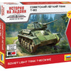 Zvezda 1/100 WW2 Russian Tank T-80 (WWII)