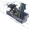 Italeri 1/12 scale F-104 G Cockpit interior model kit