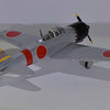 Phoenix WW2 IJN Zero 46.-.55 ARTF RC Plane model