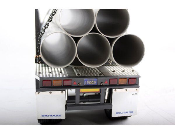 TAMIYA R/C TRUCKS 1/14 scale POLE TRAILER unit with pipes 