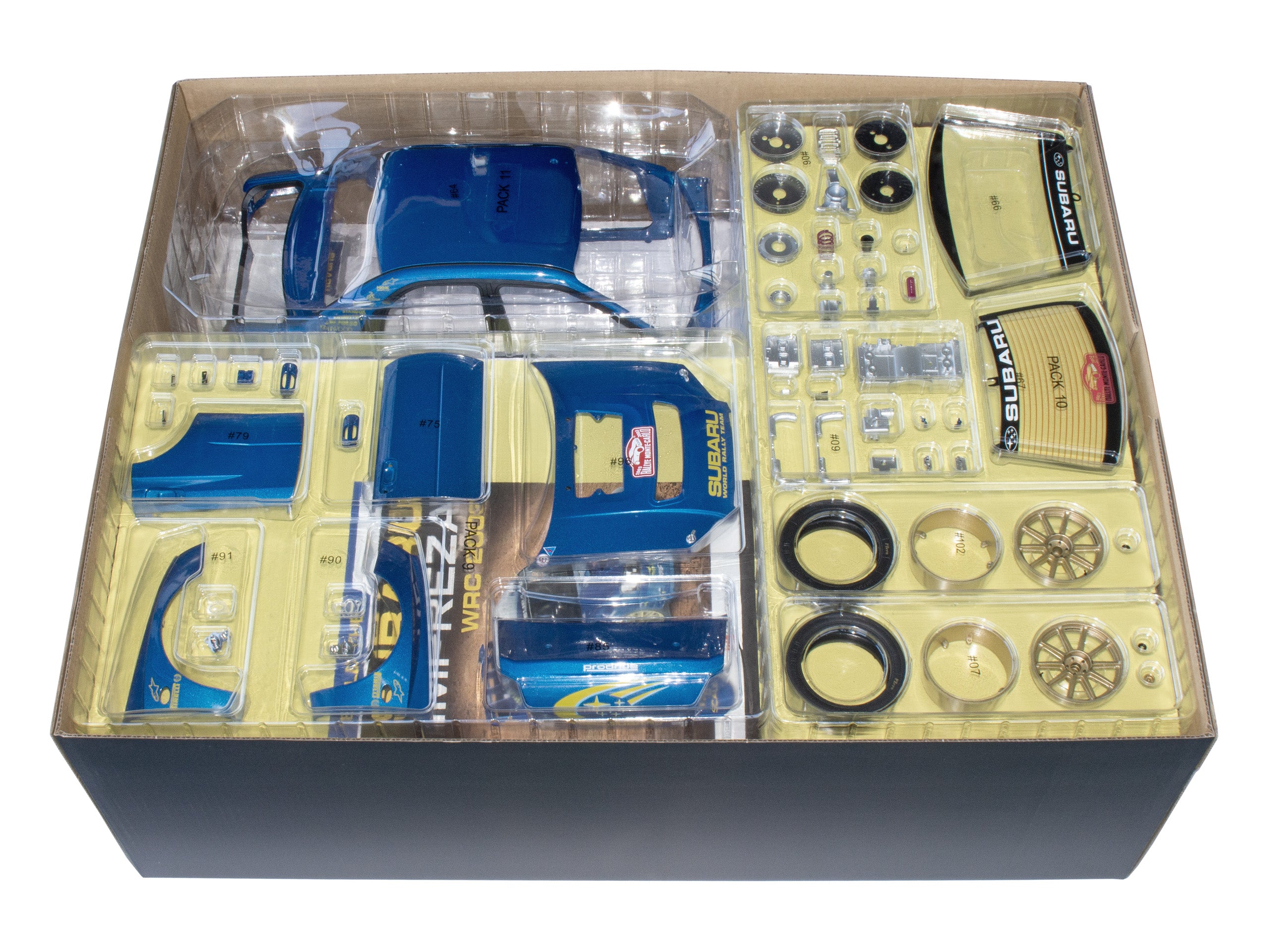 IXO COLLECTIONS Full Kit Subaru Impreza 1/8 Scale Metal Kit | Fields of ...