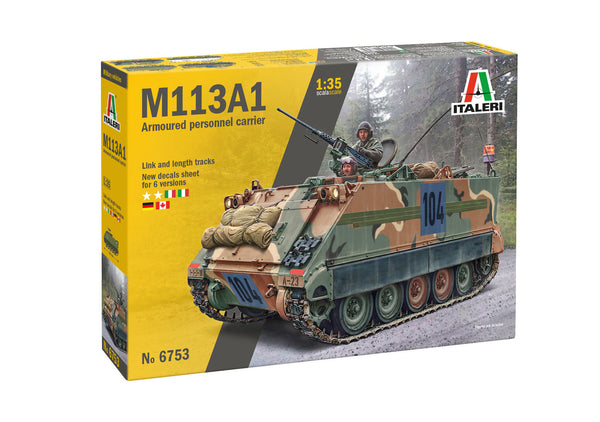 Italeri 1/35 M113 fully tracked armored personnel carrier (APC)
