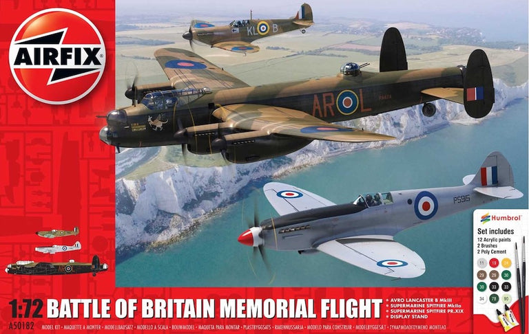 Airfix 1/72 scale WW2 RAF Battle of Britain Memorial Flight | Fields of ...