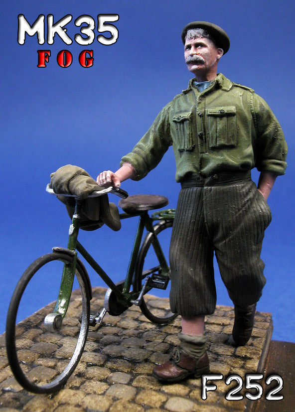 MK35 FoG models 1/35 scale civilian pushing bike (Figure only)