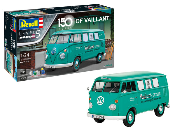 Revell 1/24 Gift Set VW T1 Bus '150th Vaillant Anniversary'