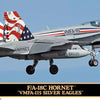 Hasegawa 1:72 F/A-18C VMFA-115 Silver Eagles And Patch Kit