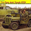 Dragon 1/35 WW2 British SAS 1/4 Ton 4x4 Truck ETO