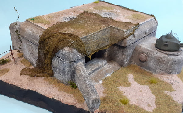 1/35 scale WW2 Bunker - Atlantic wall series #7