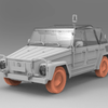 Das Werk 1/35 scale Kurierwagen Typ 181 - Bluelight version