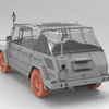Das Werk 1/35 scale Kurierwagen Typ 181 - Bluelight version