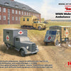 ICM 1/35 Sankas WW2 German Wehrmacht Ambulance Trucks (Set of 3)