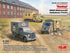 ICM 1/35 Sankas WW2 German Wehrmacht Ambulance Trucks (Set of 3)