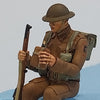 Homefront 1/35 scale WW2 British Infantry sitting #2