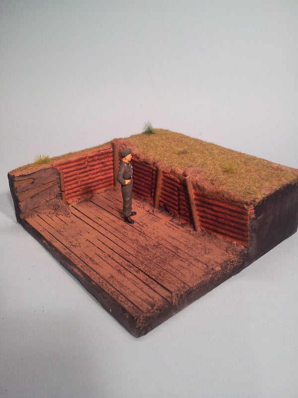 FoG Models 1/35 Scale - Trench - Vignette base 150mm x 150mm