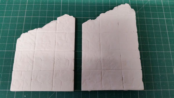 FoG Models 1/35 Scale Ruined temple walls (set of 2 wall sections only) Burma / Vietnam