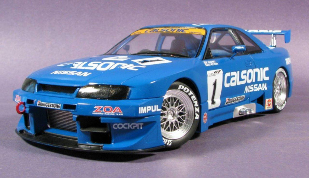 TAMIYA 1/24 Scale CARS CALSONIC SKYLINE GT-R (R33) car model kit