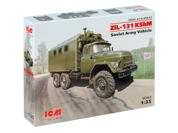 ICM 1/35 Russian ZiL-131 KShM, Soviet Army Vehicle