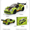 CADA 1:32 CARS Emerald Shadow Sprint Racing Car - 158 pcs