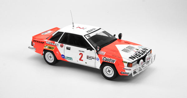 BEEMAX 1/24 CARS Nissan 240 RS Rally Safari 1984