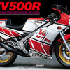 Tamiya 1/12 scale Yamaha RZV500R motorbike model kit