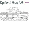 TAKOM 1/35 WW2 Gerrman Pz.Kpfw. I Ausf. A - Limited Edition