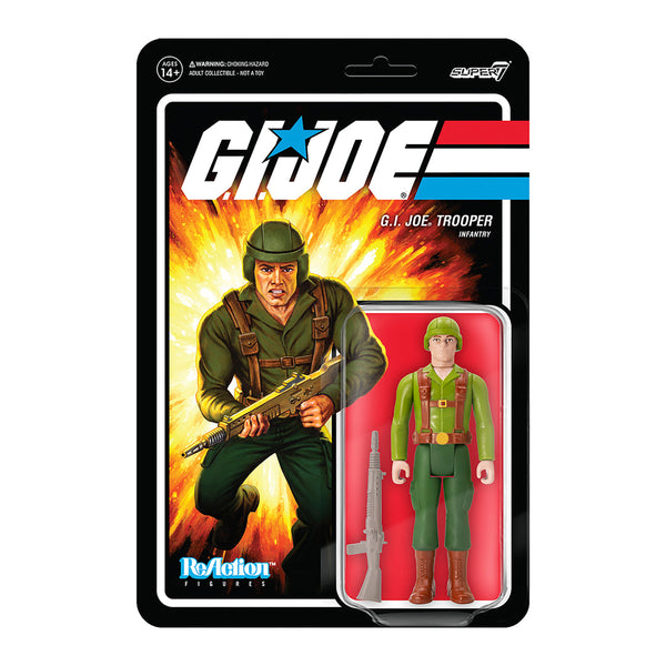 Super7 G.I. JOE Greenshirt (Pink) ReAction Figure
