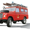 Italeri 1/24 scale Land Rover Fire Rescue truck model kit