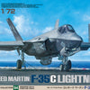Tamiya 1/72 scale F-35C Lightning II fighter plane model kit